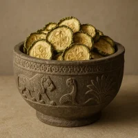 خیار خشک اسلایس