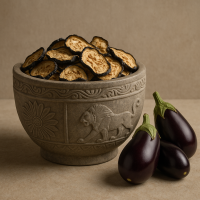 بادمجان خشک اسلایس