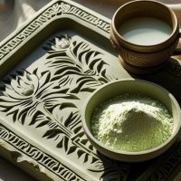 پودر شیر پسته