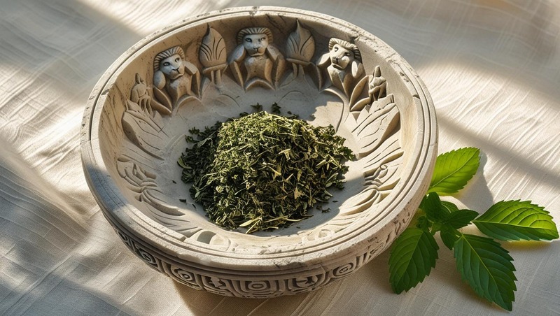 بادرنجبویه خشک (ملیس)