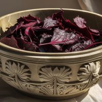 برگ چغندر خشک