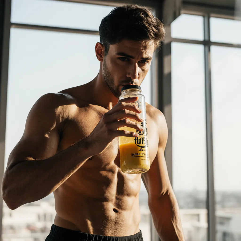 اسموتی موز برای ورزشکاران