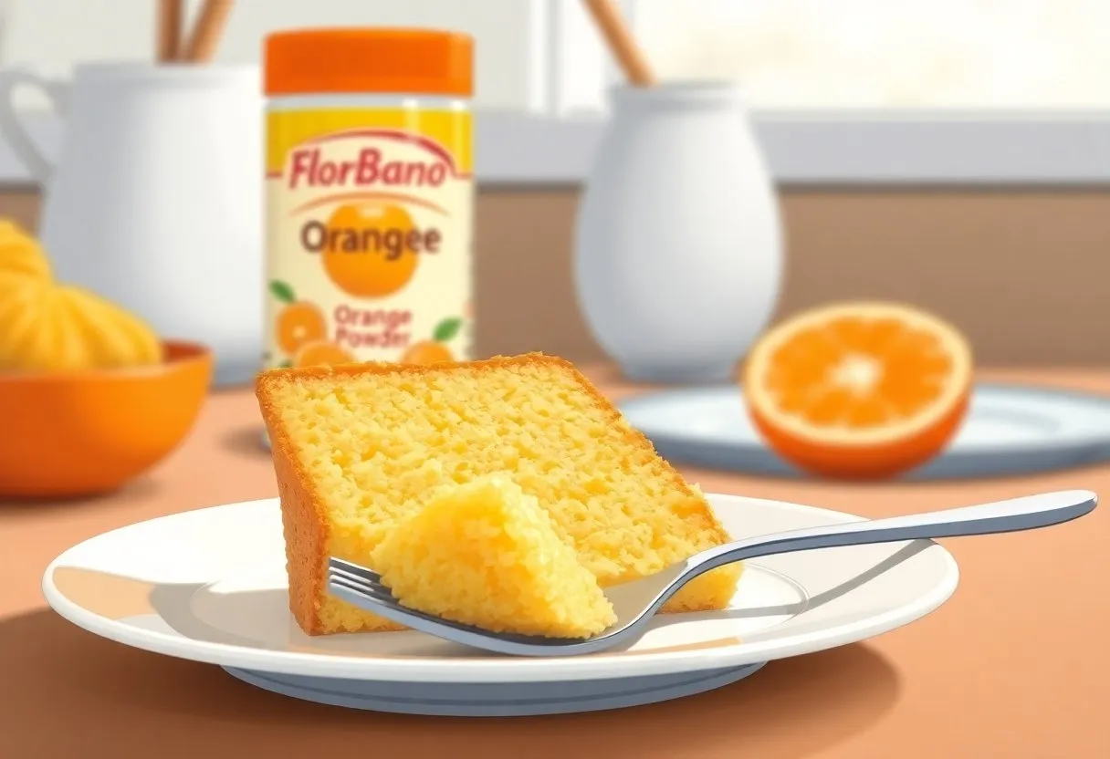 نکات حرفهای برای کیک با پودر پرتقال