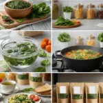 اسفناج خشک شده