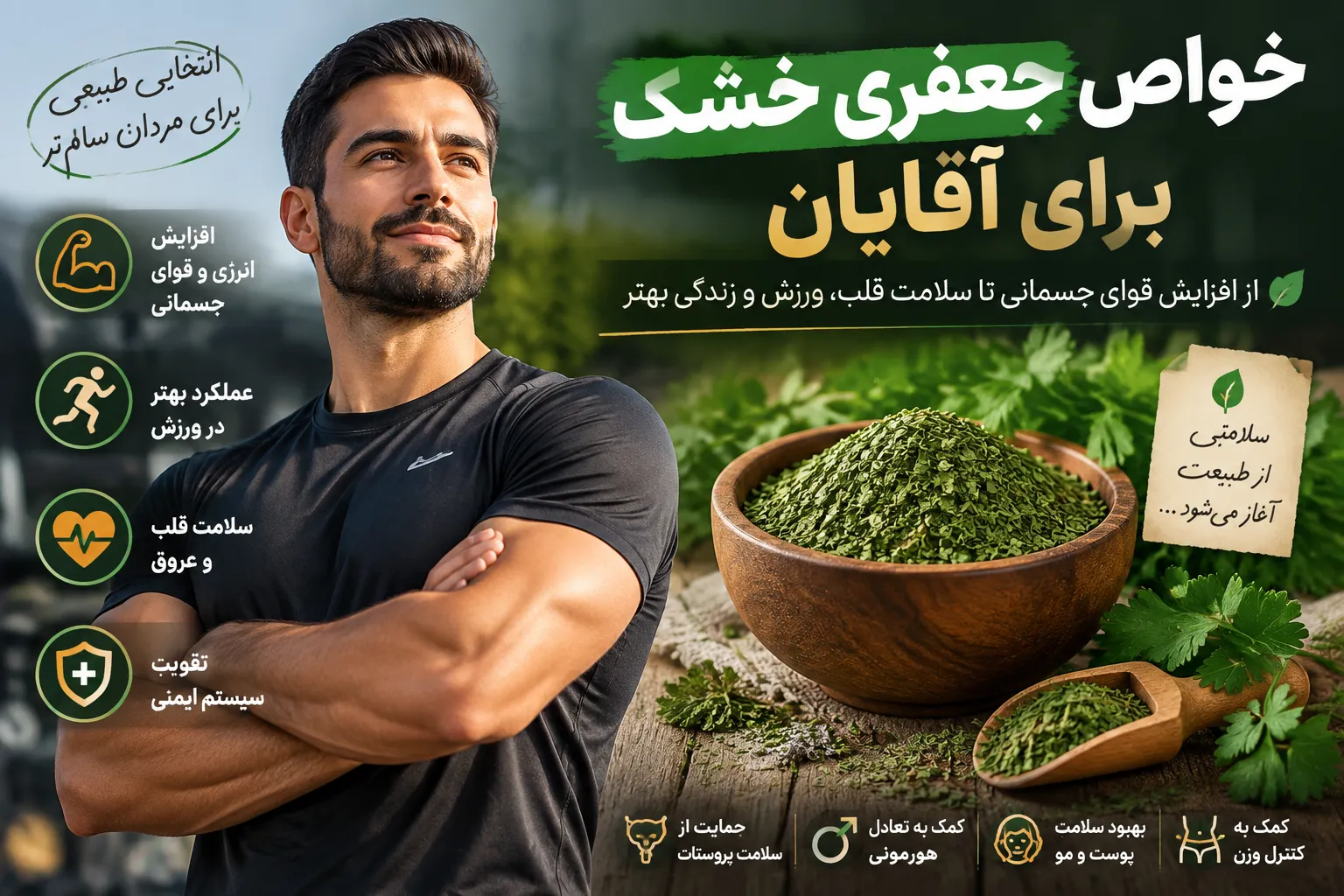 خواص جعفری خشک برای آقایان